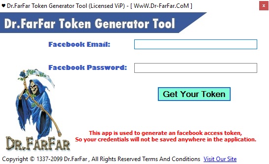 Dr.FarFar Token Generator Tool v1.337 Full Activated - WwW.Dr-FarFar.CoM