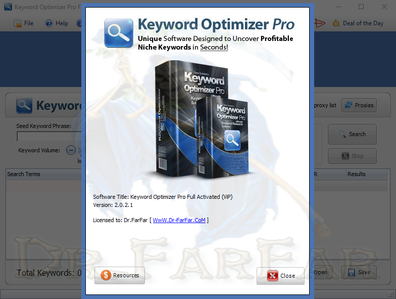 Keyword Optimizer Pro Full Activated