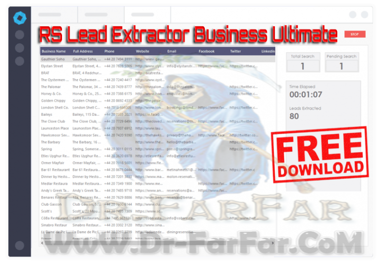 RS Lead Extractor Business Ultimate Full Activated